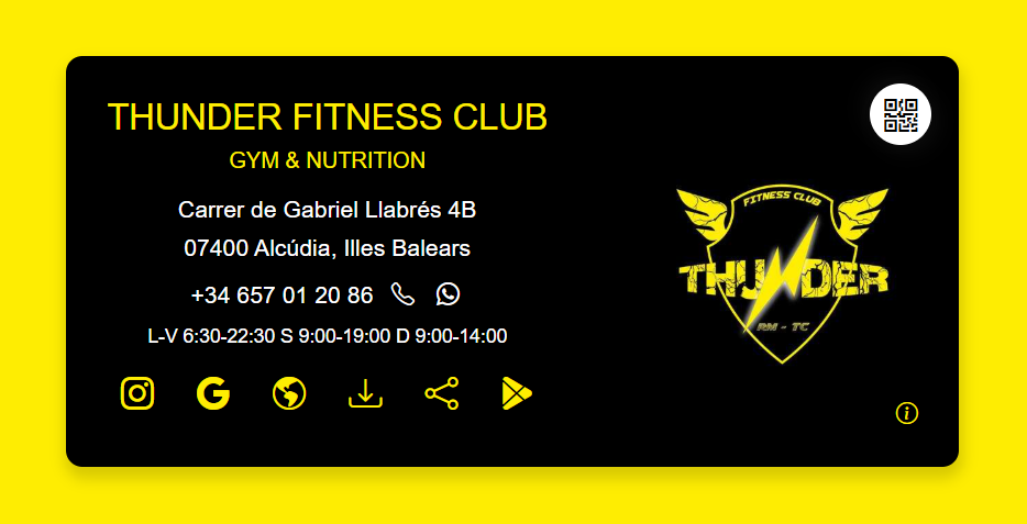 Thunder Fitness Club Screenshot